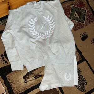 Victoria secret sweatsh and shorts new